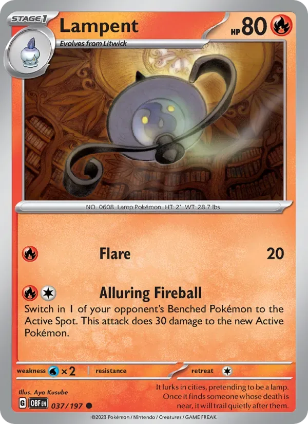 Lampent, Obsidian Flames