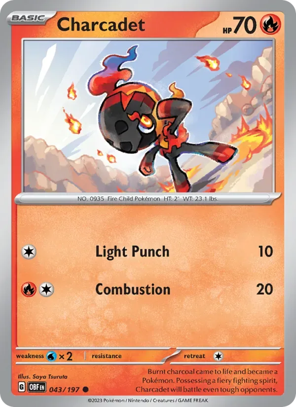 Charcadet, Obsidian Flames