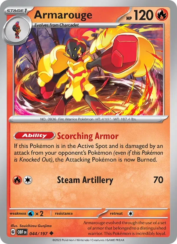 Armarouge, Obsidian Flames