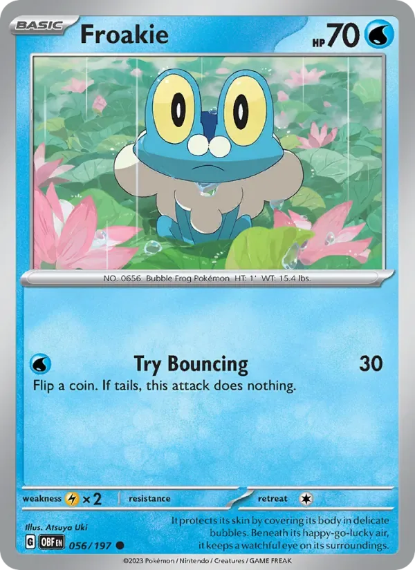 Froakie, Obsidian Flames