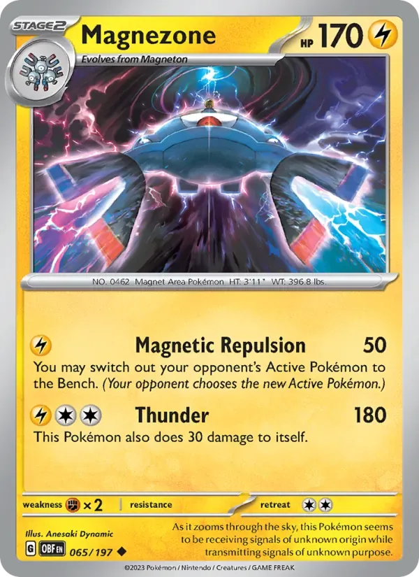 Magnezone, Obsidian Flames