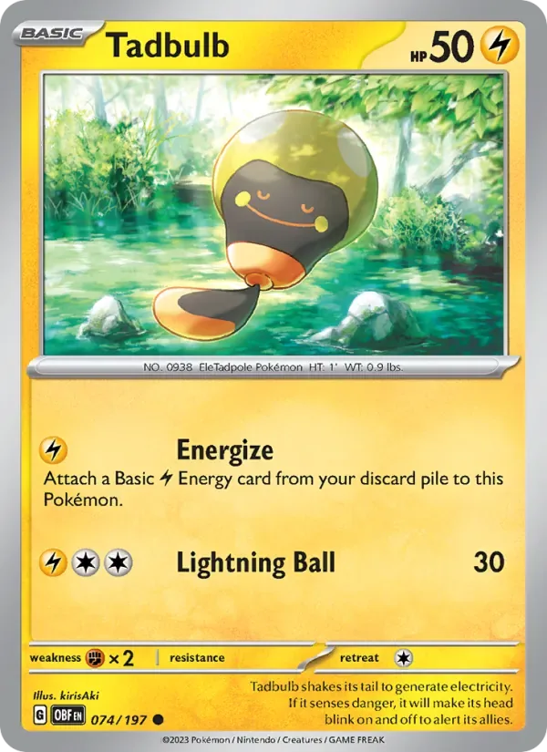 Tadbulb, Obsidian Flames