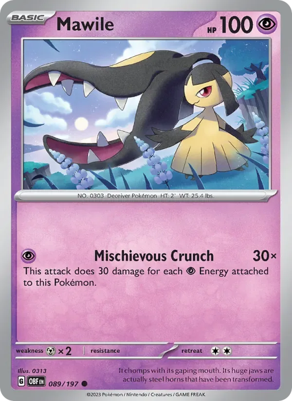 Mawile, Obsidian Flames