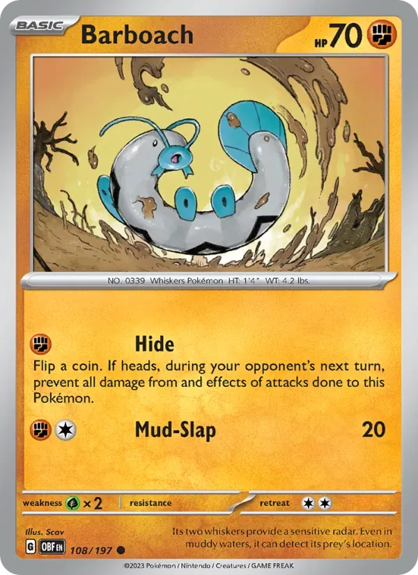Barboach, Obsidian Flames
