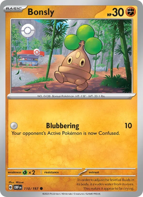 Bonsly, Obsidian Flames