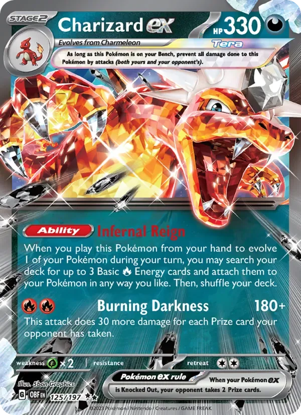 Charizard ex, Obsidian Flames