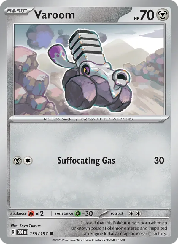 Varoom, Obsidian Flames