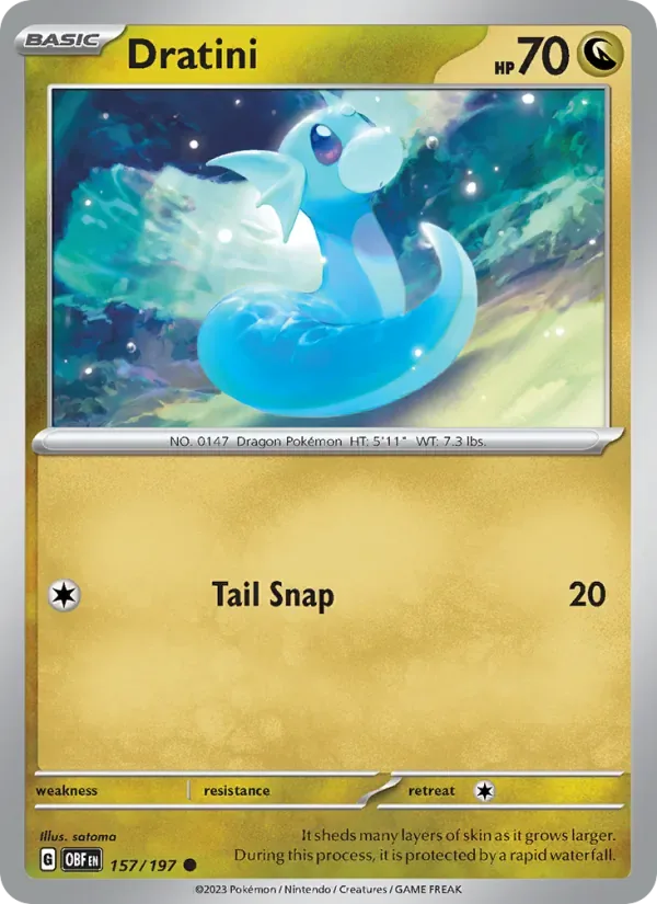 Dratini, Obsidian Flames
