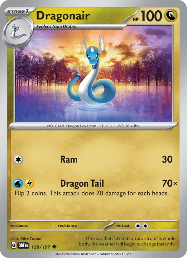 Dragonair, Obsidian Flames
