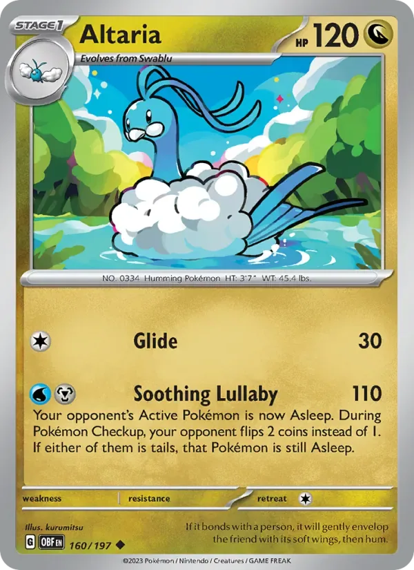 Altaria, Obsidian Flames