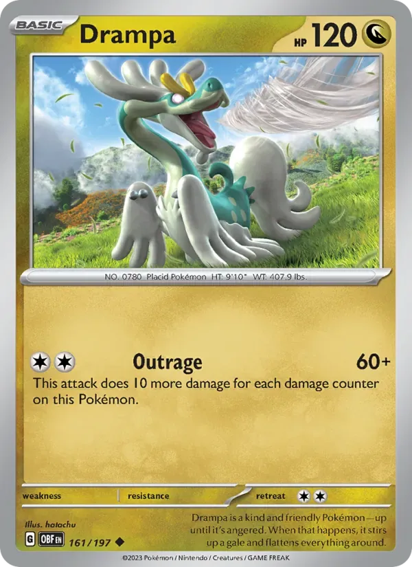 Drampa, Obsidian Flames