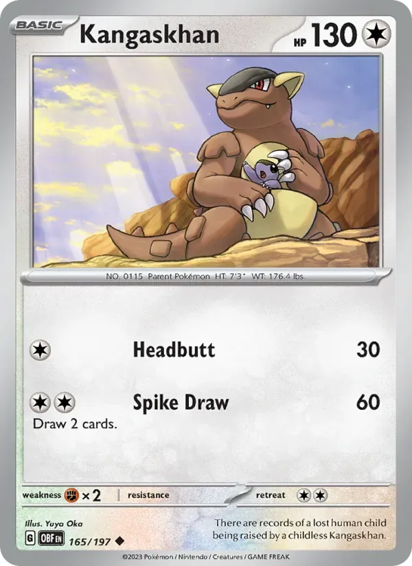 Kangaskhan, Obsidian Flames