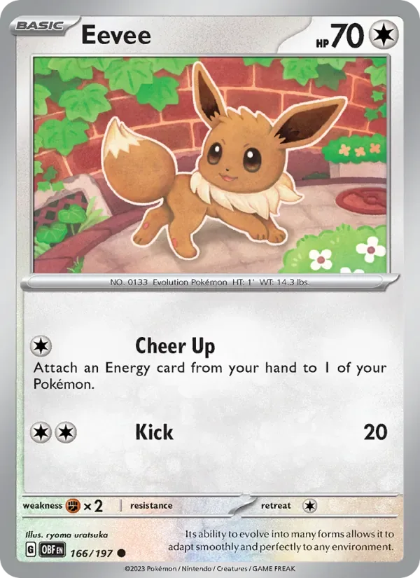 Eevee, Obsidian Flames