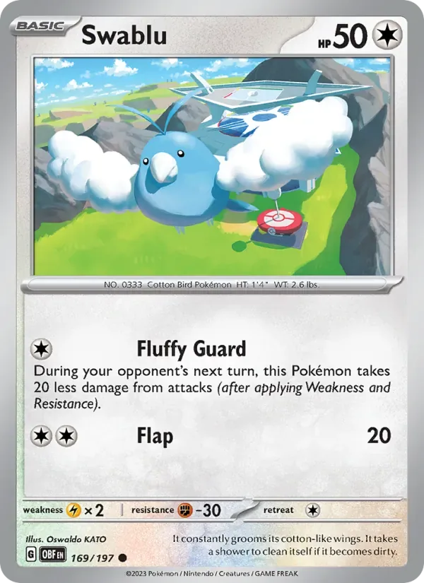 Swablu, Obsidian Flames