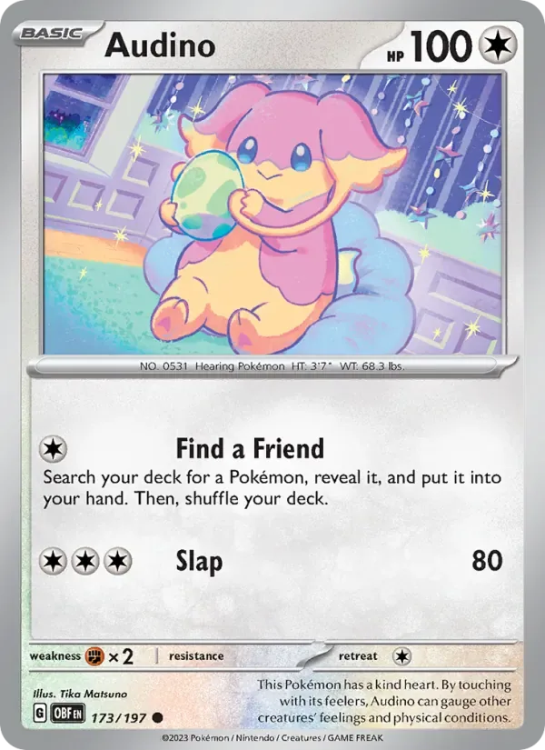 Audino, Obsidian Flames