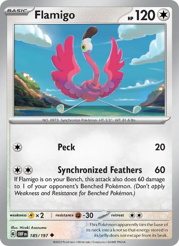 Flamigo, Obsidian Flames