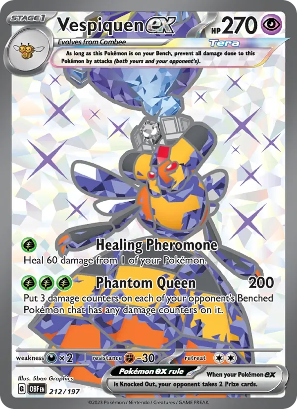 Vespiquen ex, Obsidian Flames