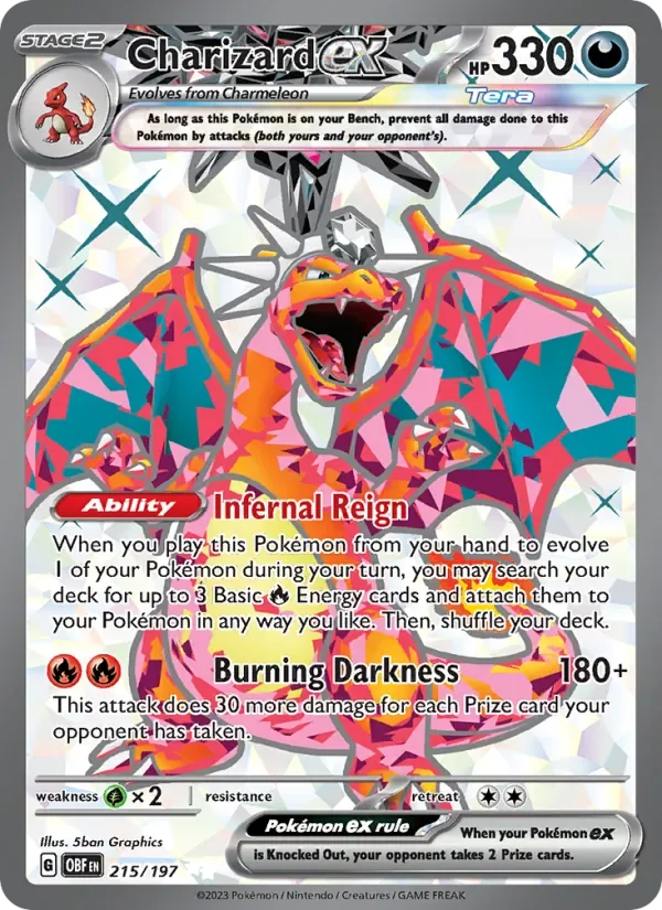 Charizard ex, Obsidian Flames