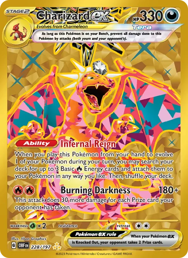 Charizard ex, Obsidian Flames