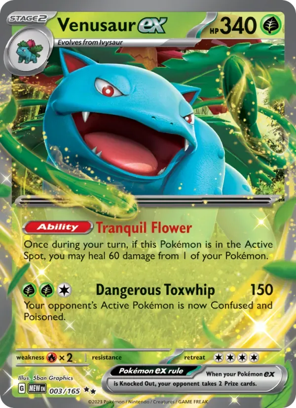 Venusaur ex, 151