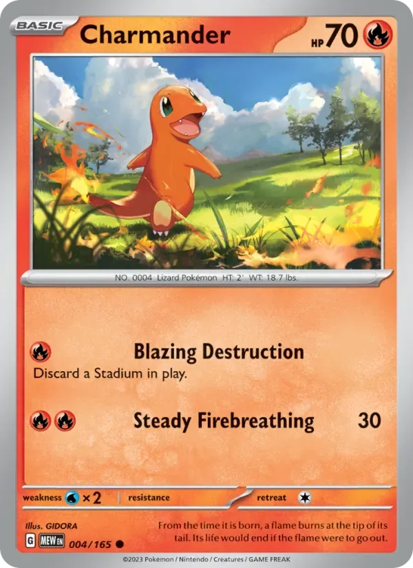 Charmander, 151
