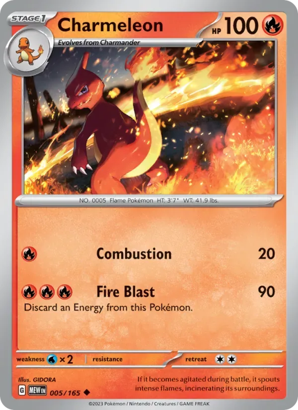 Charmeleon, 151
