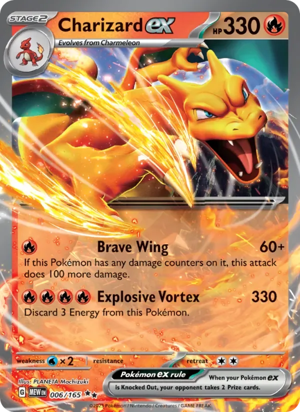 Charizard ex, 151