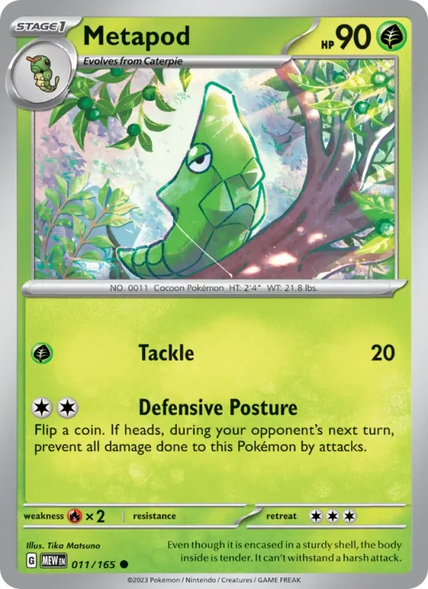 Metapod, 151