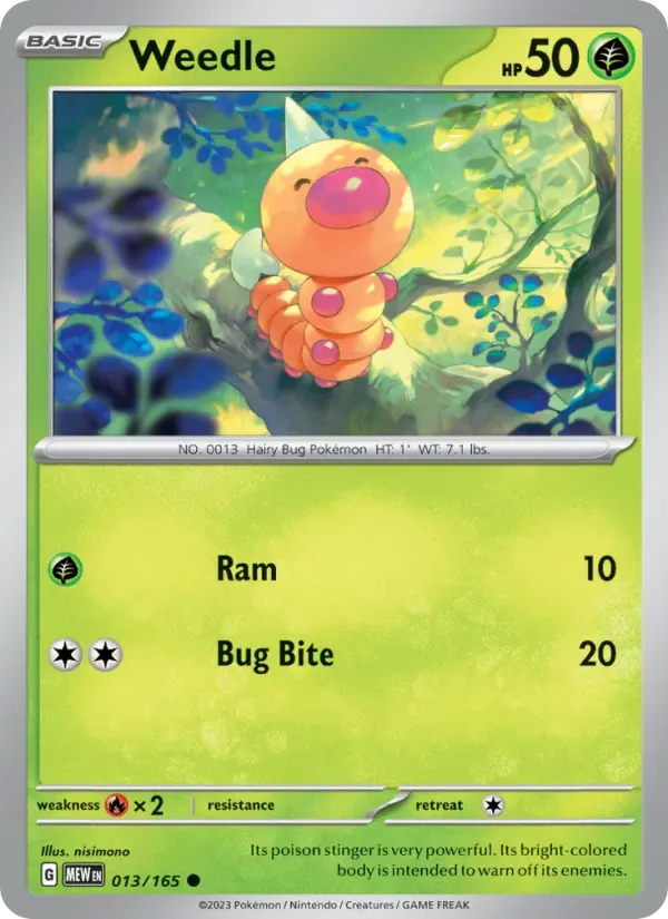 Weedle, 151