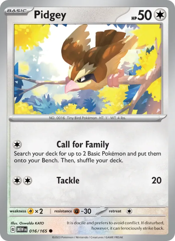 Pidgey, 151