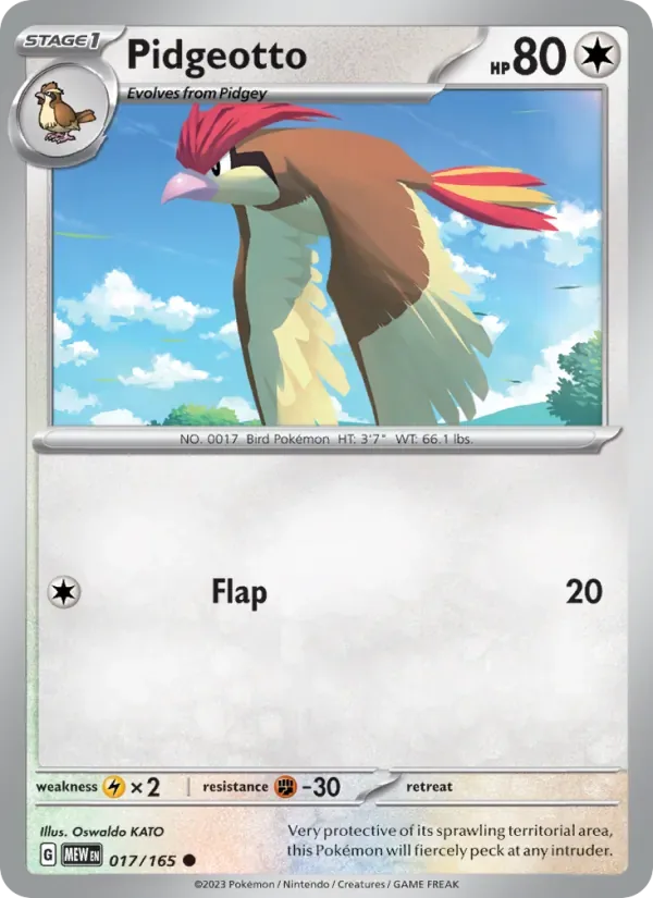 Pidgeotto, 151