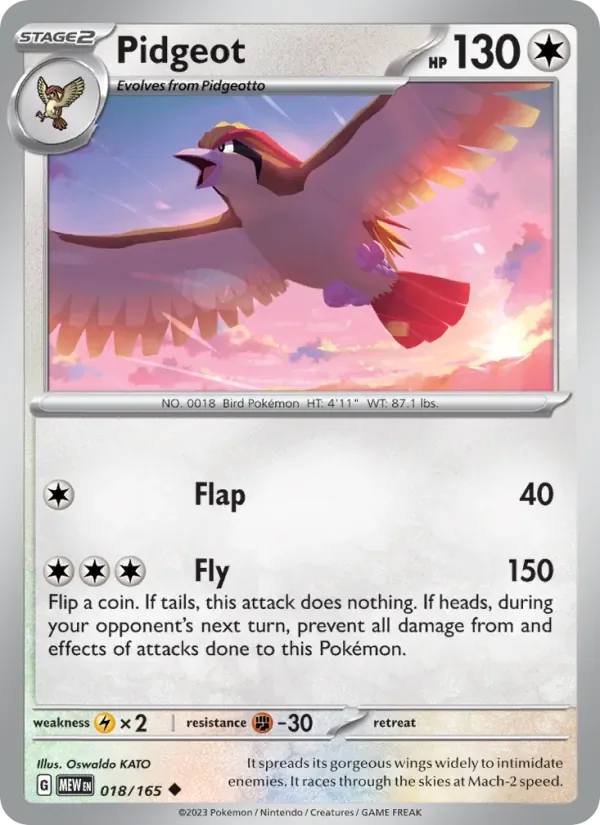 Pidgeot, 151