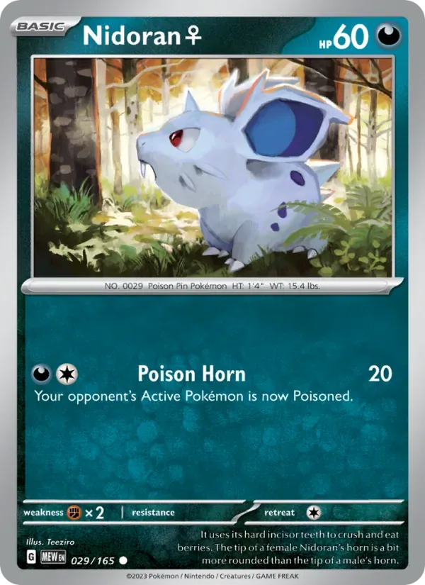 Nidoran♀, 151