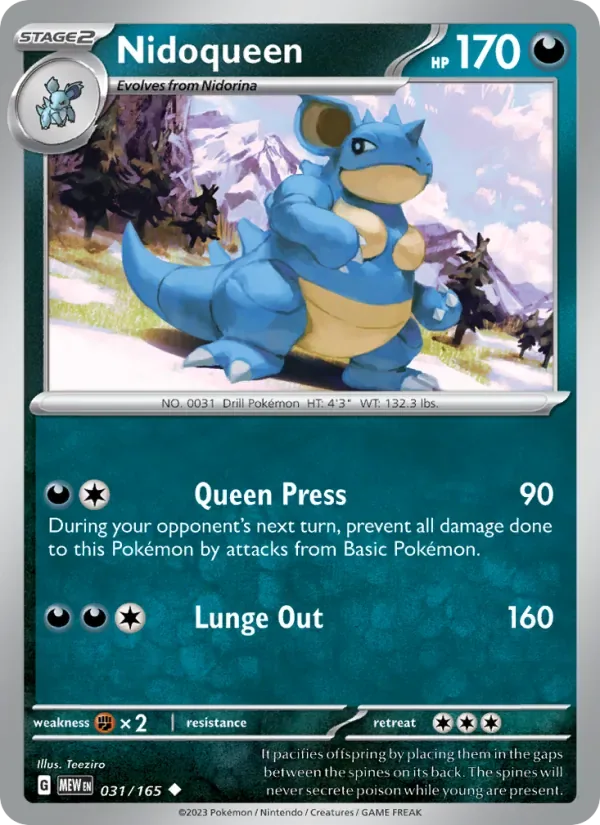 Nidoqueen, 151