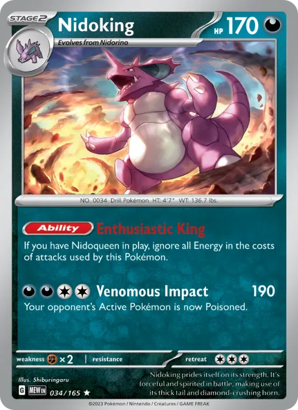 Nidoking, 151
