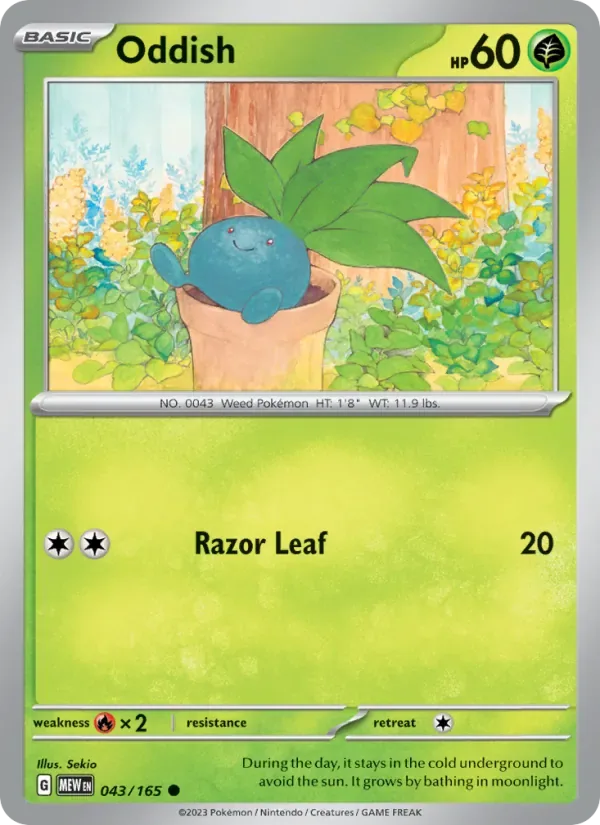 Oddish, 151