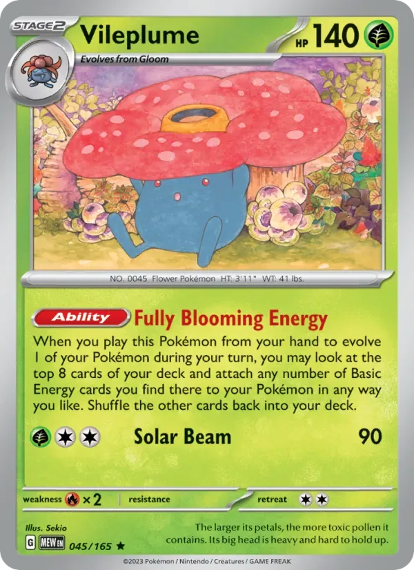 Vileplume, 151