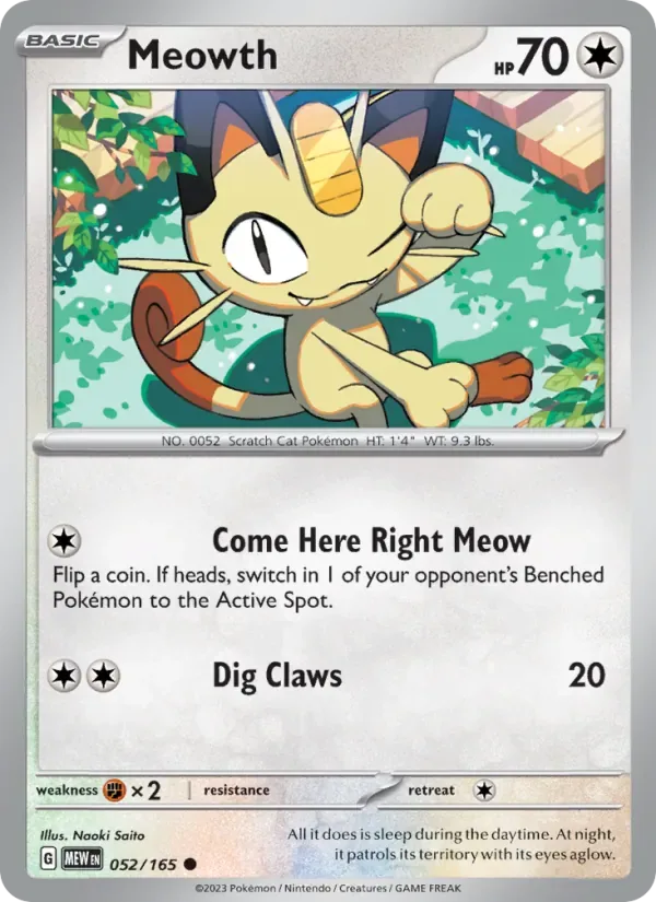 Meowth, 151
