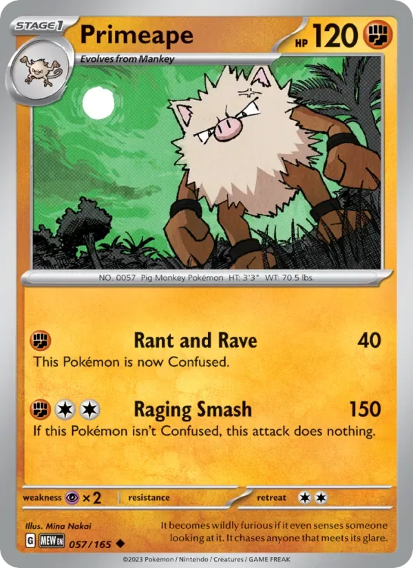 Primeape, 151