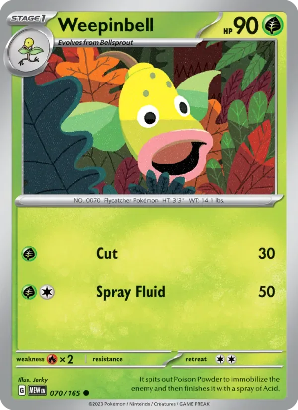 Weepinbell, 151