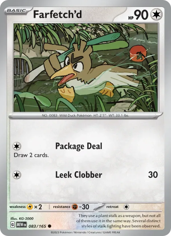 Farfetch'd, 151