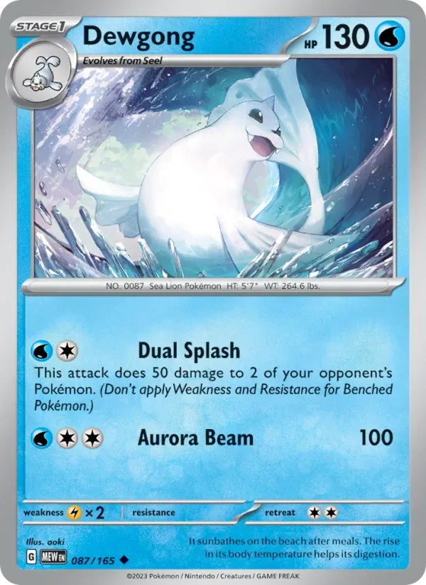 Dewgong, 151