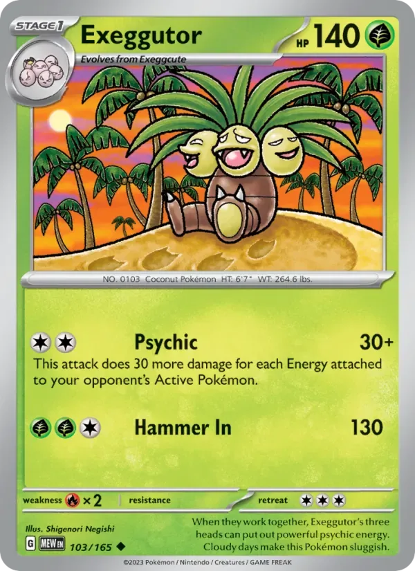 Exeggutor, 151