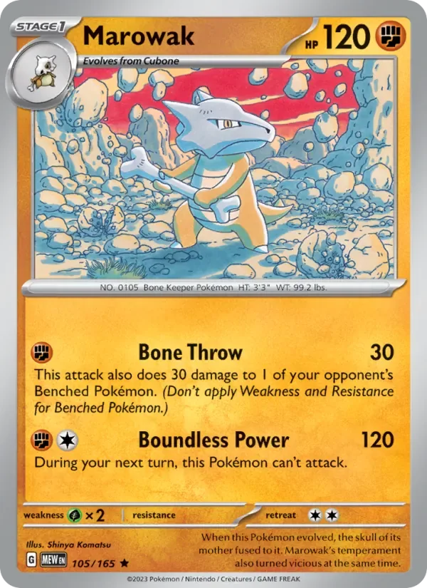 Marowak, 151