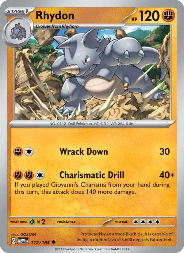 Rhydon, 151