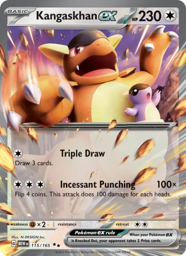 Kangaskhan ex, 151
