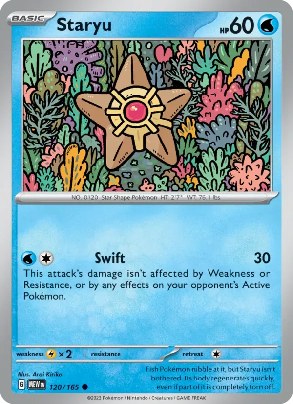Staryu, 151