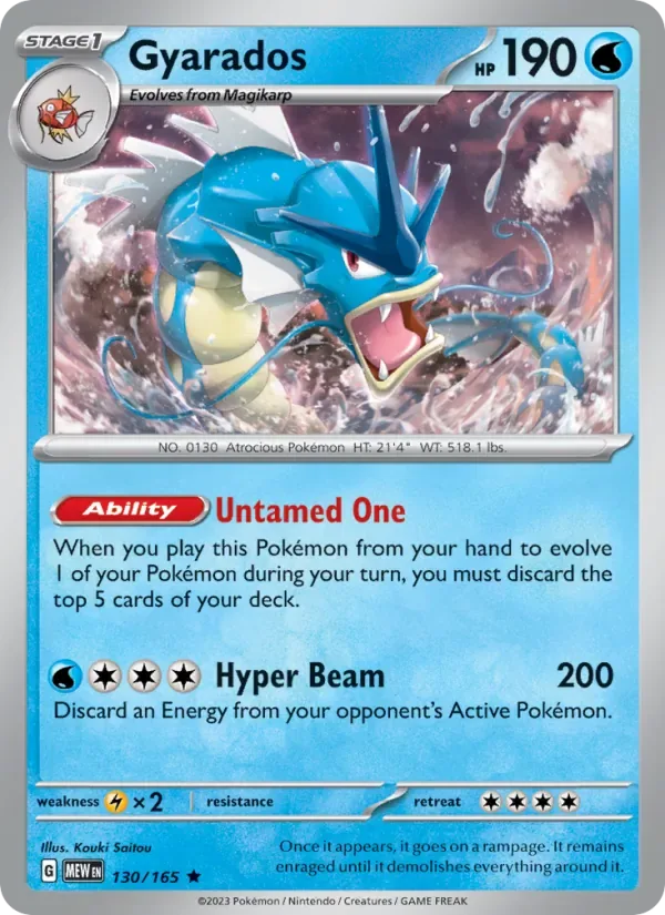 Gyarados, 151