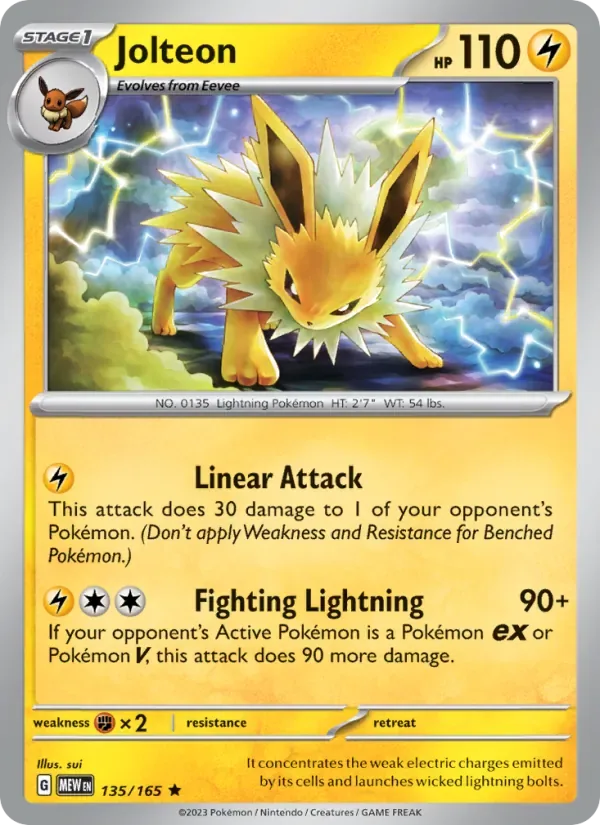 Jolteon, 151
