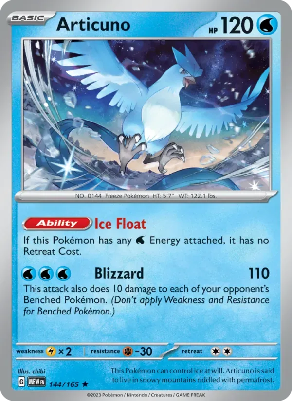 Articuno, 151